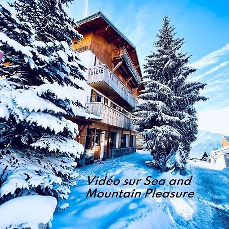 Chalet Alpe D'Huez 1850-Sea And Mountain Pleasure Avec 2 Appartements- 1 Appartement 3 Chambres 8 Couchages - 3 Salles D'Eau Et 1 Appartement 5 Chambres 12 Couchages 5 Salles D'Eau - Jacuzzi Et Sauna -Pieds Des Pistes Et Centre Esterno foto