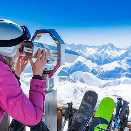 Chalet Alpe D'Huez 1850-Sea And Mountain Pleasure Avec 2 Appartements- 1 Appartement 3 Chambres 8 Couchages - 3 Salles D'Eau Et 1 Appartement 5 Chambres 12 Couchages 5 Salles D'Eau - Jacuzzi Et Sauna -Pieds Des Pistes Et Centre Esterno foto