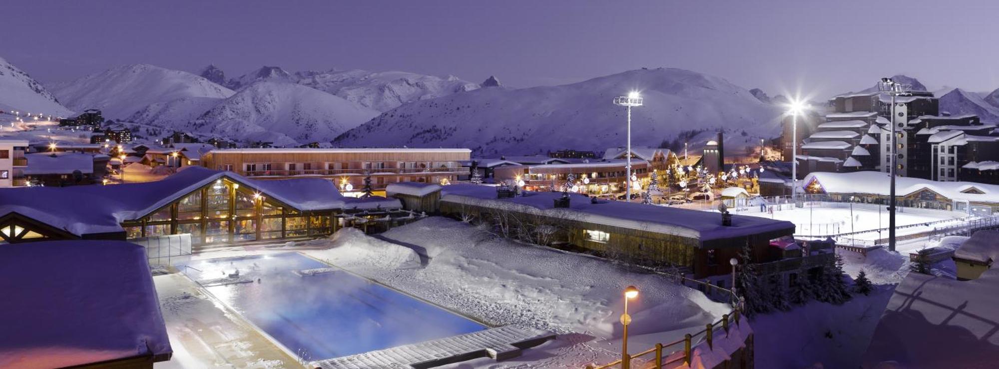 Chalet Alpe D'Huez 1850-Sea And Mountain Pleasure Avec 2 Appartements- 1 Appartement 3 Chambres 8 Couchages - 3 Salles D'Eau Et 1 Appartement 5 Chambres 12 Couchages 5 Salles D'Eau - Jacuzzi Et Sauna -Pieds Des Pistes Et Centre Esterno foto