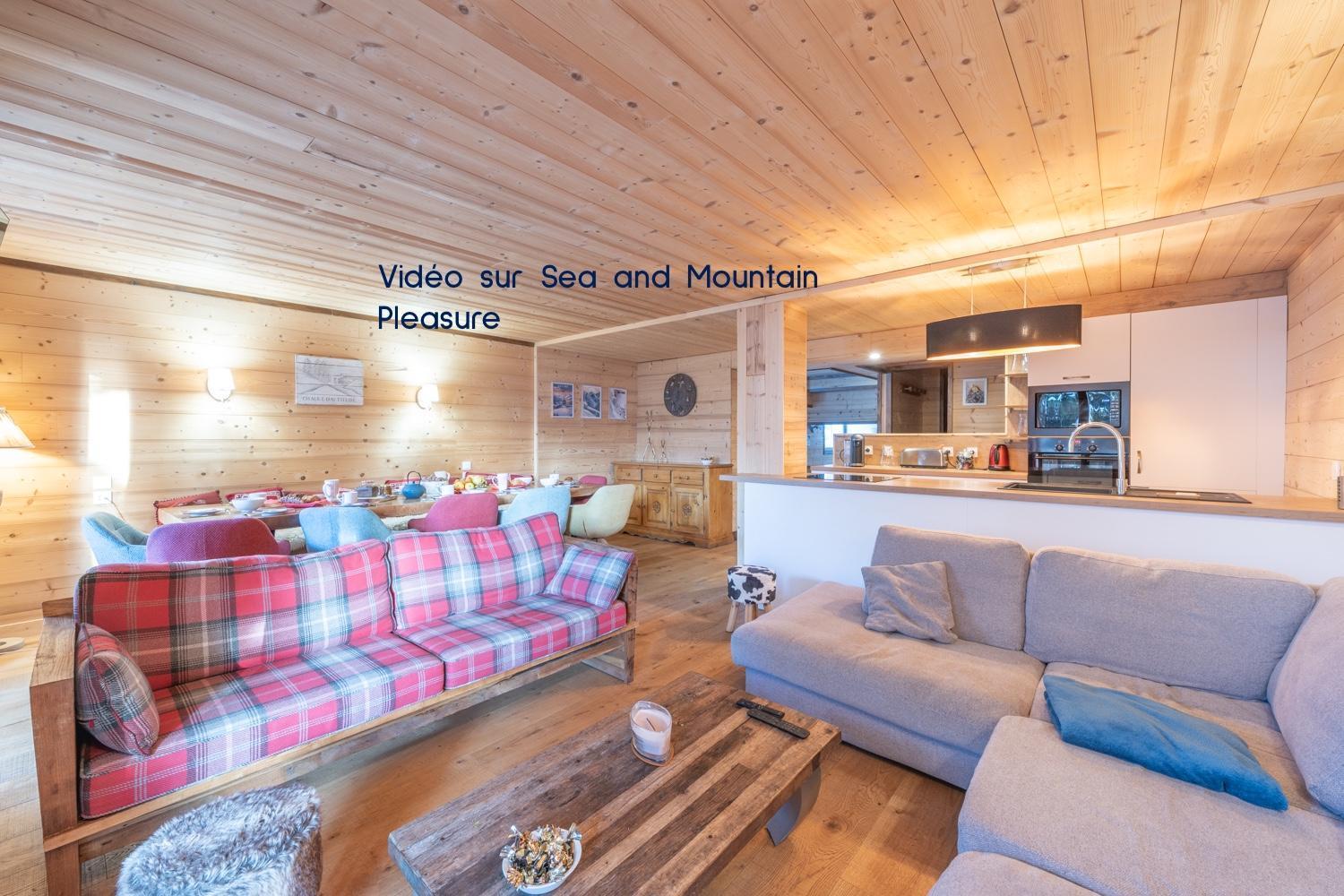 Chalet Alpe D'Huez 1850-Sea And Mountain Pleasure Avec 2 Appartements- 1 Appartement 3 Chambres 8 Couchages - 3 Salles D'Eau Et 1 Appartement 5 Chambres 12 Couchages 5 Salles D'Eau - Jacuzzi Et Sauna -Pieds Des Pistes Et Centre Esterno foto
